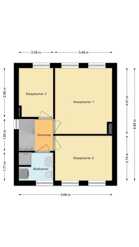 Willem Knaapenstraat 17 Floorplan Blur 1