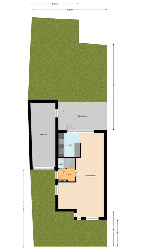 Margrietstraat 53 Floorplan Blur 0