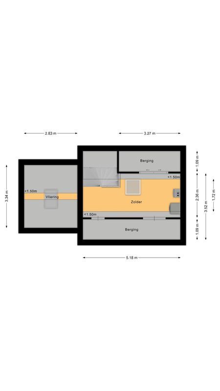 Margrietstraat 53 Floorplan Blur 3