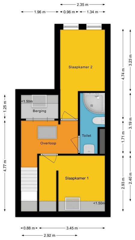 Oude Baan 9 Floorplan Blur 1