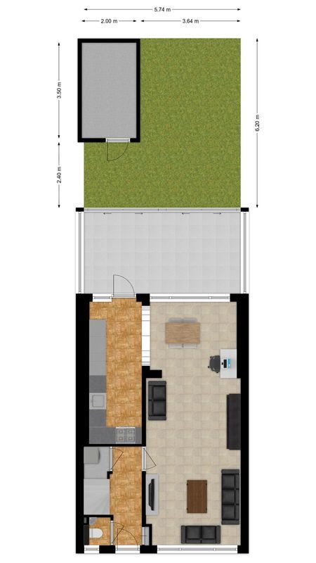 Trappistenstraat 37 Floorplan Blur 2