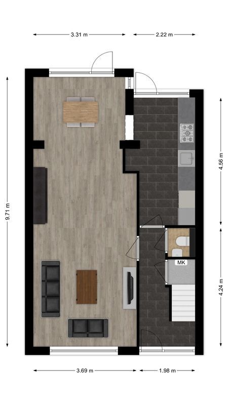 Beneluxlaan 79 Floorplan Blur 0