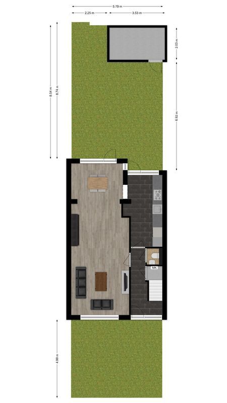 Beneluxlaan 79 Floorplan Blur 2