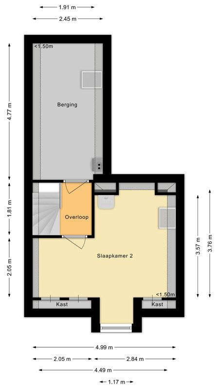 Korte Wagenstraat 2 Floorplan Blur 3