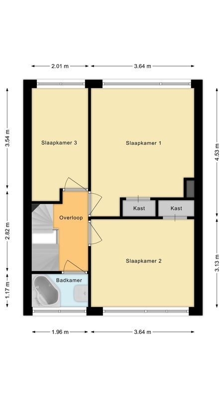 Elandsgang 4 Floorplan Blur 1