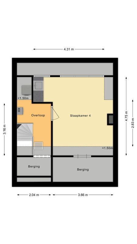 Elandsgang 4 Floorplan Blur 3