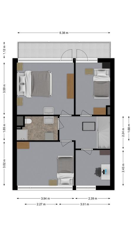Luchthavenlaan 16 Floorplan Blur 1
