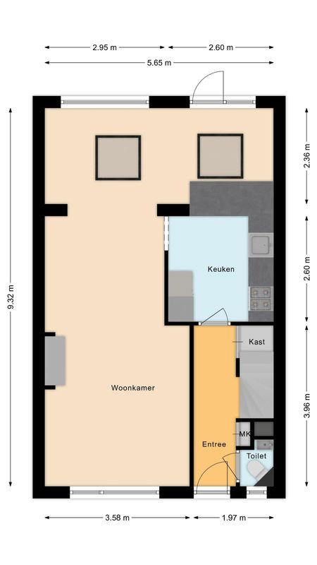 Jagilstraat 4 Floorplan Blur 1