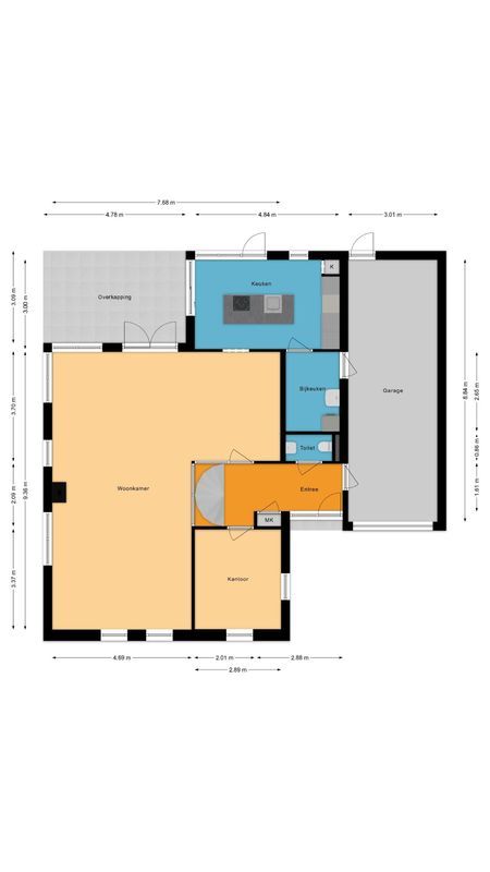Bijvoetstraat 28 Floorplan Blur 1