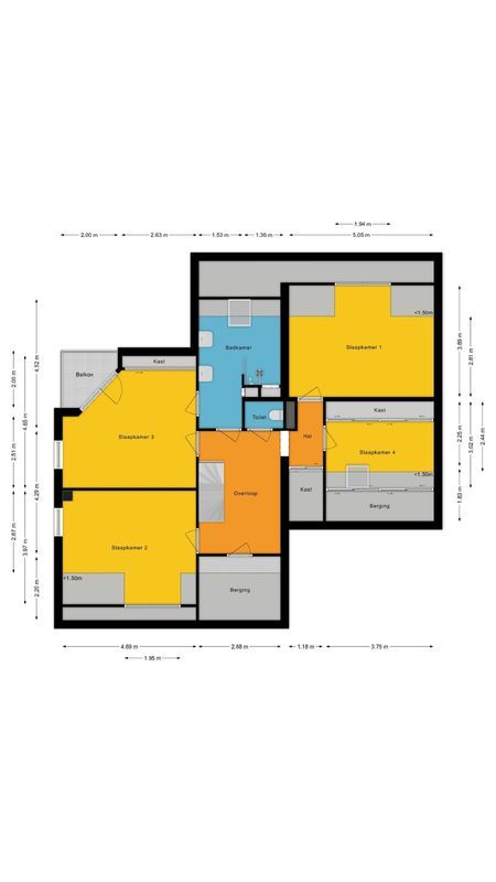 Bijvoetstraat 28 Floorplan Blur 2