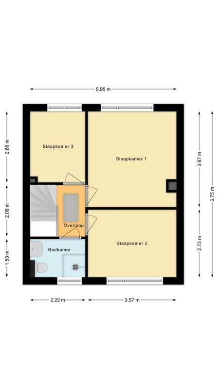 Schepenstraat 29 Floorplan Blur 1
