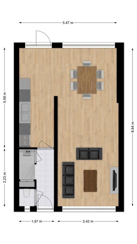 Kamillehof 80 Floorplan Blur 0