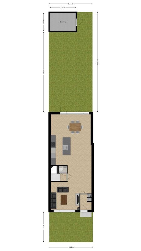 Merkelbeekstraat 17 Floorplan Blur 2