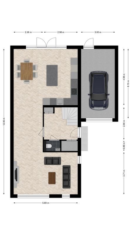 Morrisonstraat 25 Floorplan Blur 0