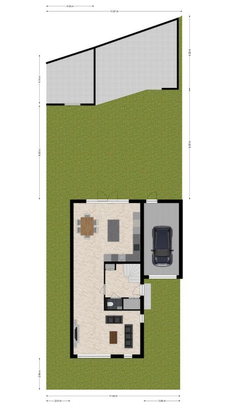Morrisonstraat 25 Floorplan Blur 2