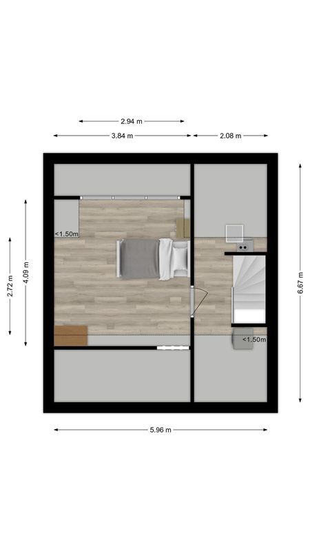 Mahlerstraat 19 Floorplan Blur 4