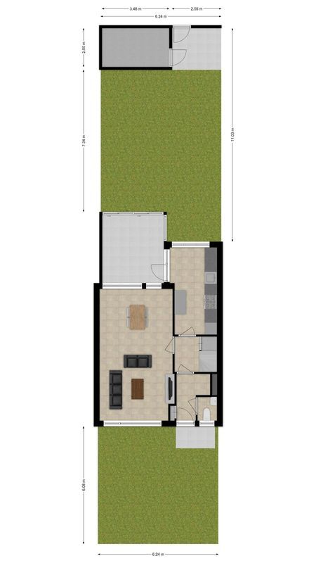 Mahlerstraat 19 Floorplan Blur 3