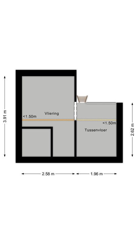 Torenstraat 45 Floorplan Blur 2
