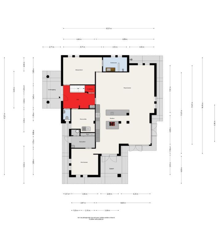 Tweeschaar 56 Floorplan Blur 2