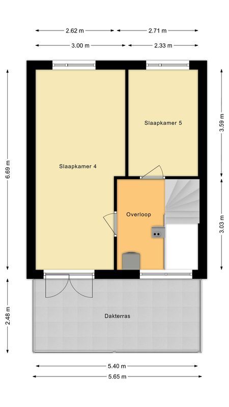 Constance Gerlingsstraat 57 Floorplan Blur 3