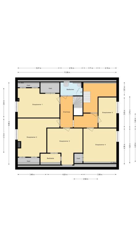 Stationsstraat 6 Floorplan Blur 2