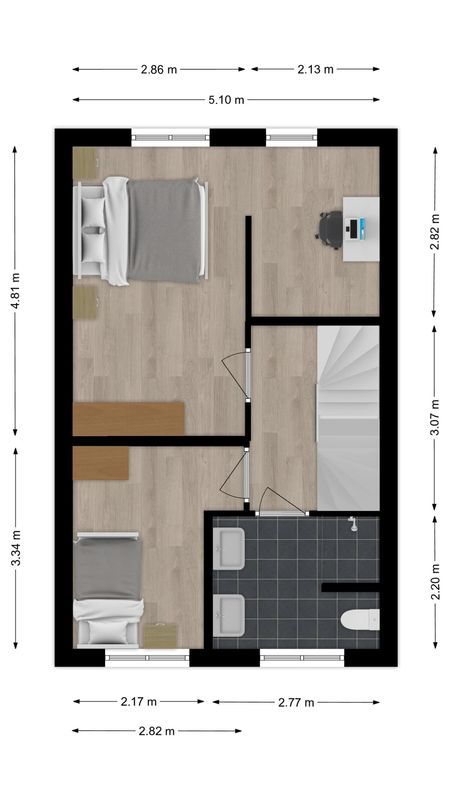 Pindosstraat 1 Floorplan Blur 1