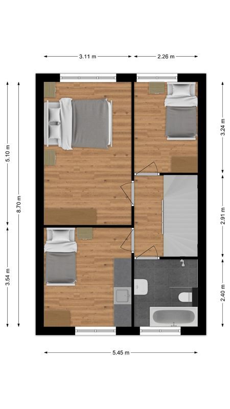 Voorschotenstraat 11 Floorplan Blur 1