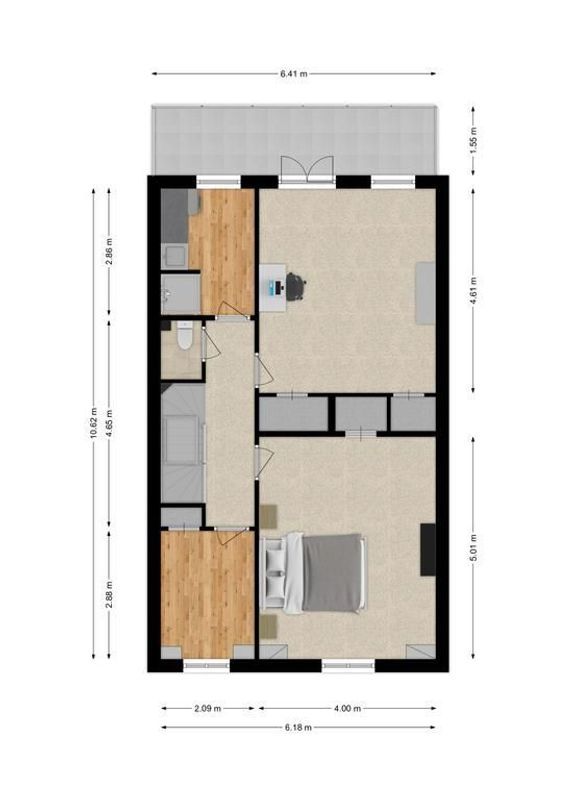 Bredaseweg 294 Floorplan Blur 4