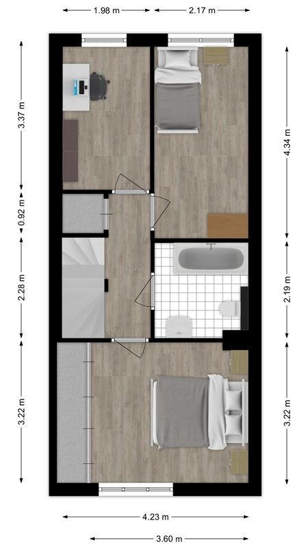 Abraham Kuijperstraat 56 Floorplan Blur 1