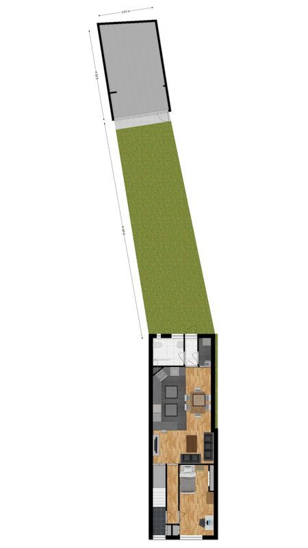 Molenstraat 31 Floorplan Blur 2