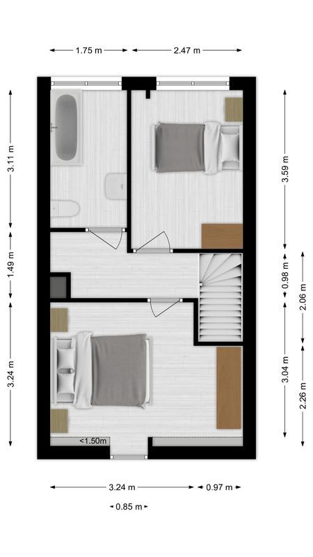Goudenregenstraat 13 Floorplan Blur 1