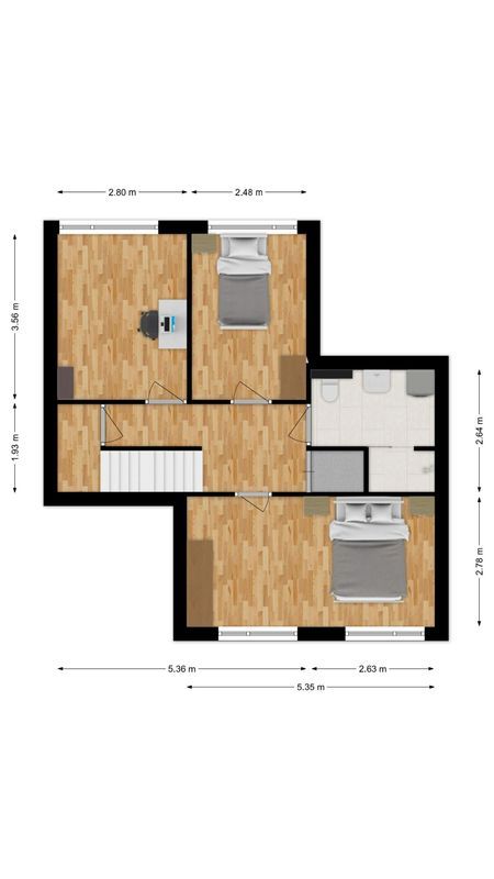 Robert Baeldestraat 23 Floorplan Blur 5