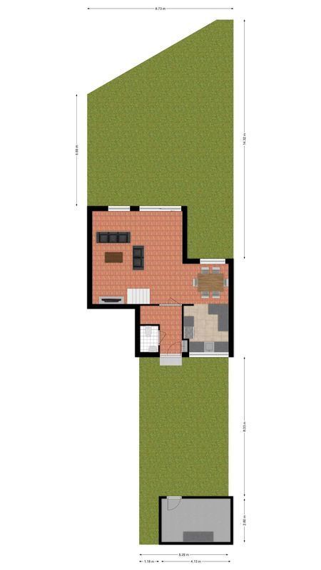 Robert Baeldestraat 23 Floorplan Blur 6
