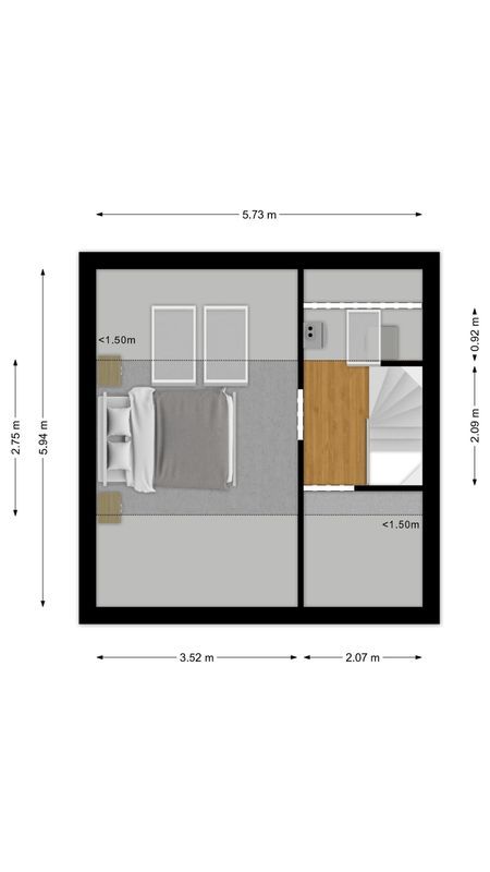 Amarantstraat 2 Floorplan Blur 3