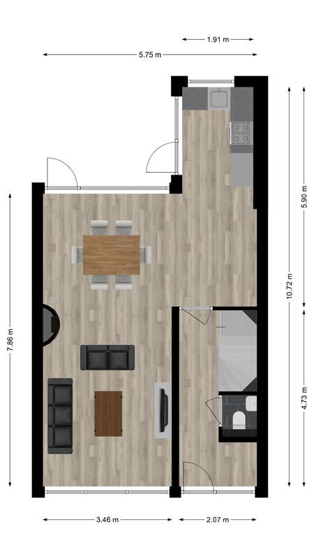 Dr. Schaepmanlaan 23 Floorplan Blur 0