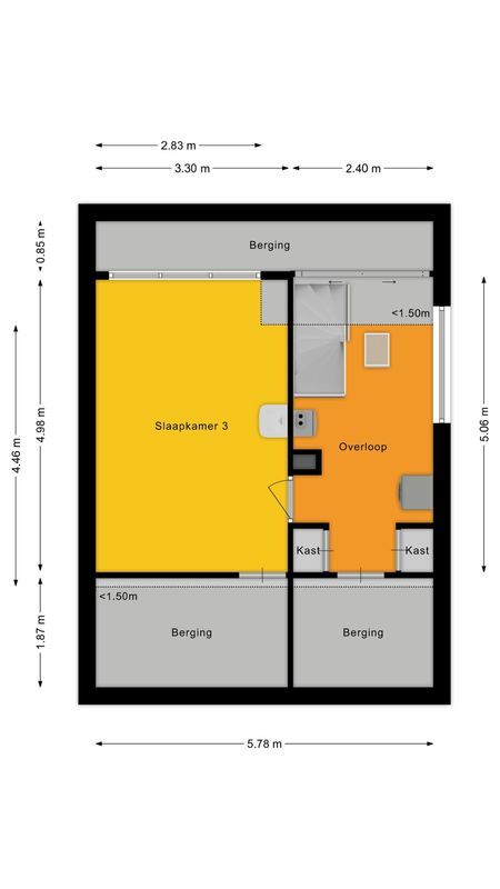 Beverdonk 3 Floorplan Blur 3