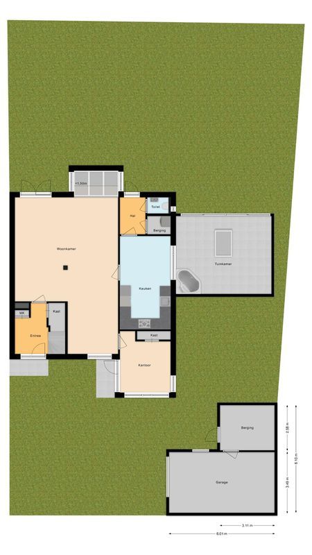 Peelstraat 18 Floorplan Blur 3