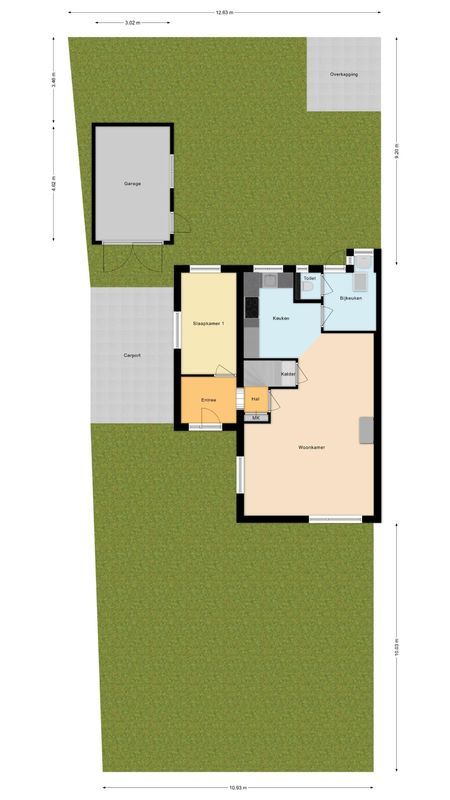 Schadewijkstraat 4 Floorplan Blur 3