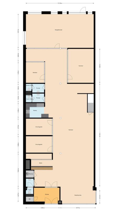 Hoofdstraat 62 - B Floorplan Blur 0