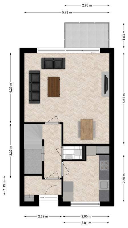 Zwartvenseweg 118 Floorplan Blur 1