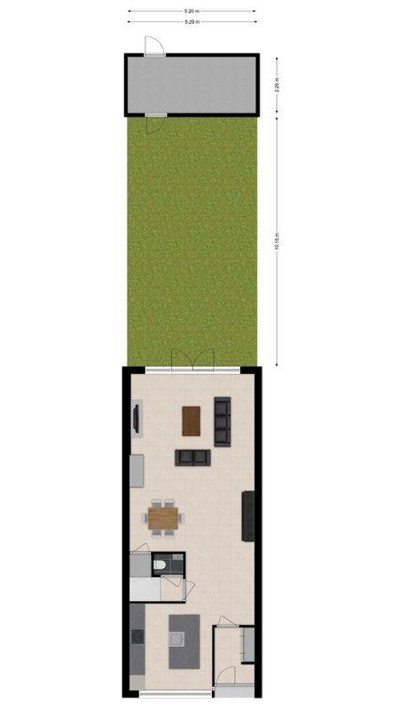 Spakenburglaan 62 Floorplan Blur 2