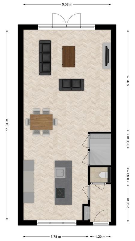 Mastenbroekstraat 5 Floorplan Blur 0