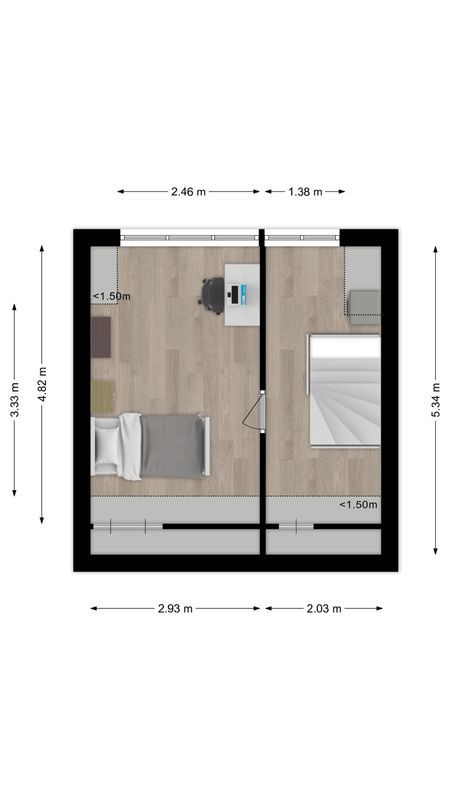 Mastenbroekstraat 5 Floorplan Blur 3