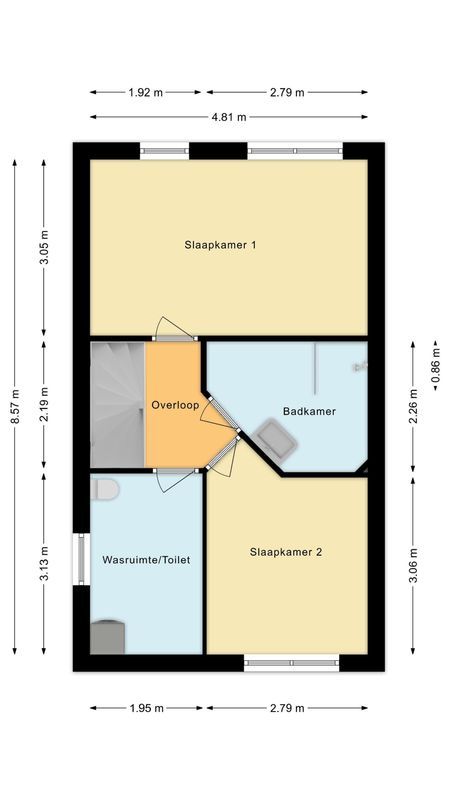 Jeroen Boschstraat 66 Floorplan Blur 2