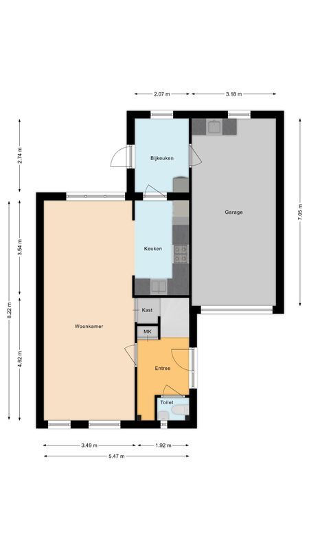 Kapittelstraat 54 Floorplan Blur 1