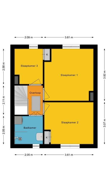 Julianastraat 40 Floorplan Blur 2