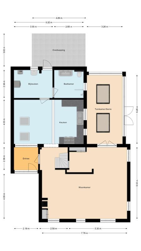 Broekstraat 52 Floorplan Blur 0