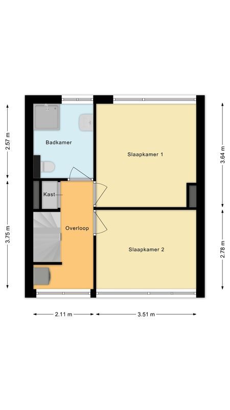 Kamperfoeliestraat 34 Floorplan Blur 2