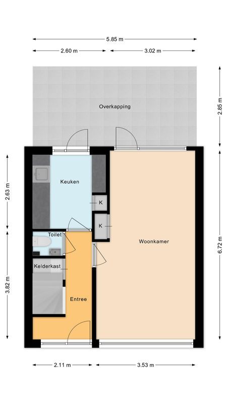Kamperfoeliestraat 34 Floorplan Blur 1