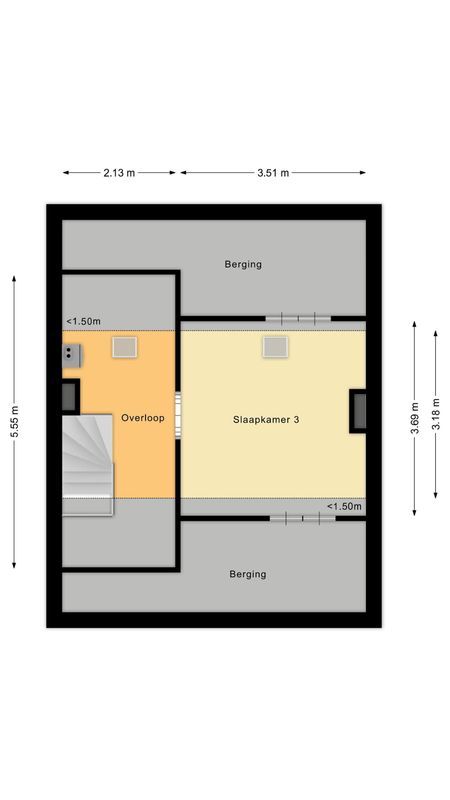 Kamperfoeliestraat 34 Floorplan Blur 3